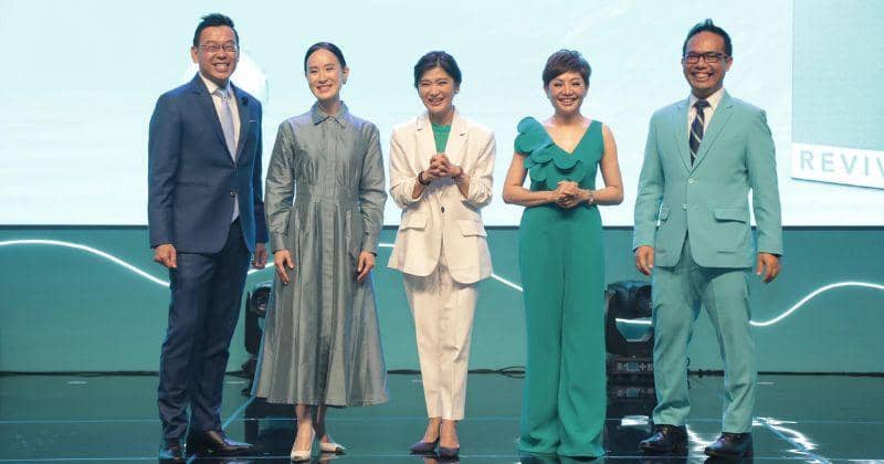 dr. Lanny Juniarti, DAAAM (kedua dari kanan) dalam acara peluncuran Belotero Revive di Sheraton Grand Gandaria City, Senin (22/4/2024) - Dok. Merz Aesthetic